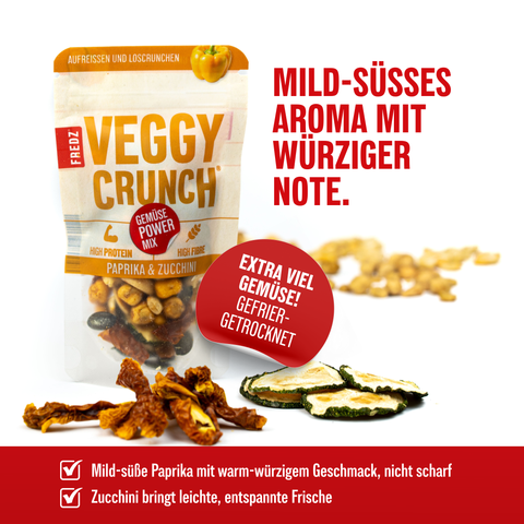 VeggyCrunch® Paprika & Zucchini