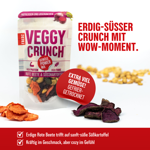VeggyCrunch® Rote Beete & Süsskartoffel