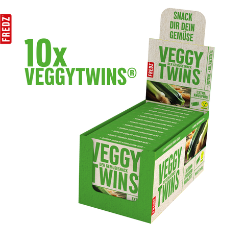 VeggyTwins® Zucchini & Lauch (10 Stück)